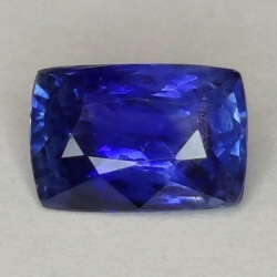 1,22 ct Zaffiro blu a cuscino 7,10 x 4,93 x 3,59 mm
