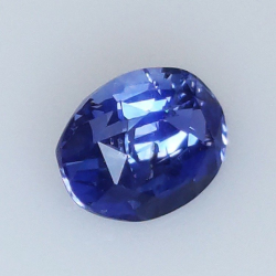 1,05 ct Blue Sapphire oval 6,74 x 5,24 x 3,55 mm