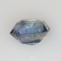 2,01 ct Zafiro cojín azul 7,29 x 6,62 x 4,52 mm