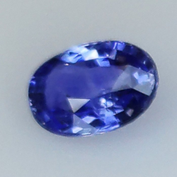 0,95 ct Saphir bleu ovale 6,92 x 5,00 x 3,18 mm