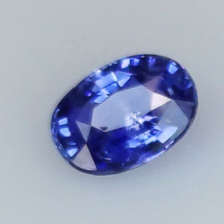 0,95 ct Ovaler Blau Saphir 6,92 x 5,00 x 3,18 mm