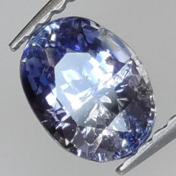 1,04 ct Ovaler Blau Saphir 6,69 x 5,05 x 3,78 mm