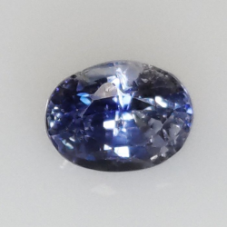 1,04 ct Zaffiro blu ovale 6,69 x 5,05 x 3,78 mm