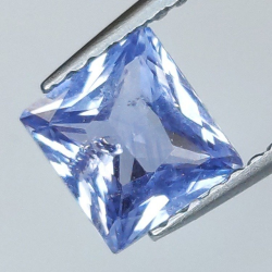 1,10 ct Zaffiro Blu Taglio Principessa 6,03 x 5,54 x 3,30 mm