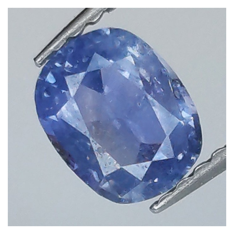 0,93 ct Cushion Sapphire blue 6,51 x 5,21 x 3,05 mm