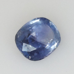 0,93 ct Kissen Saphir blau 6,51 x 5,21 x 3,05 mm