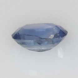 0,93 ct Kissen Saphir blau 6,51 x 5,21 x 3,05 mm