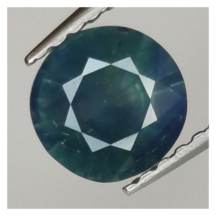 0,97 ct Zafiro sirena talla redonda 6,14 x 6,05 x 3,39 mm