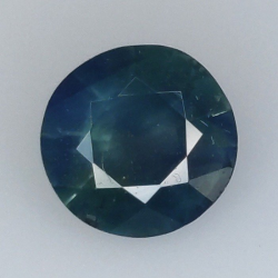 0,97 ct Meerjungfrau Saphir Rundschliff 6,14 x 6,05 x 3,39 mm