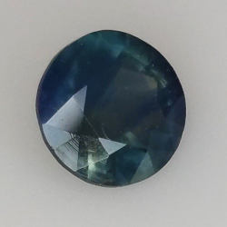 0,97 ct Meerjungfrau Saphir Rundschliff 6,14 x 6,05 x 3,39 mm