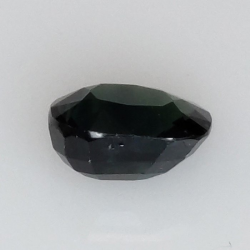 1,05 ct Zaffiro verde taglio cuscino 6,30 x 4,91 x 3,34 mm