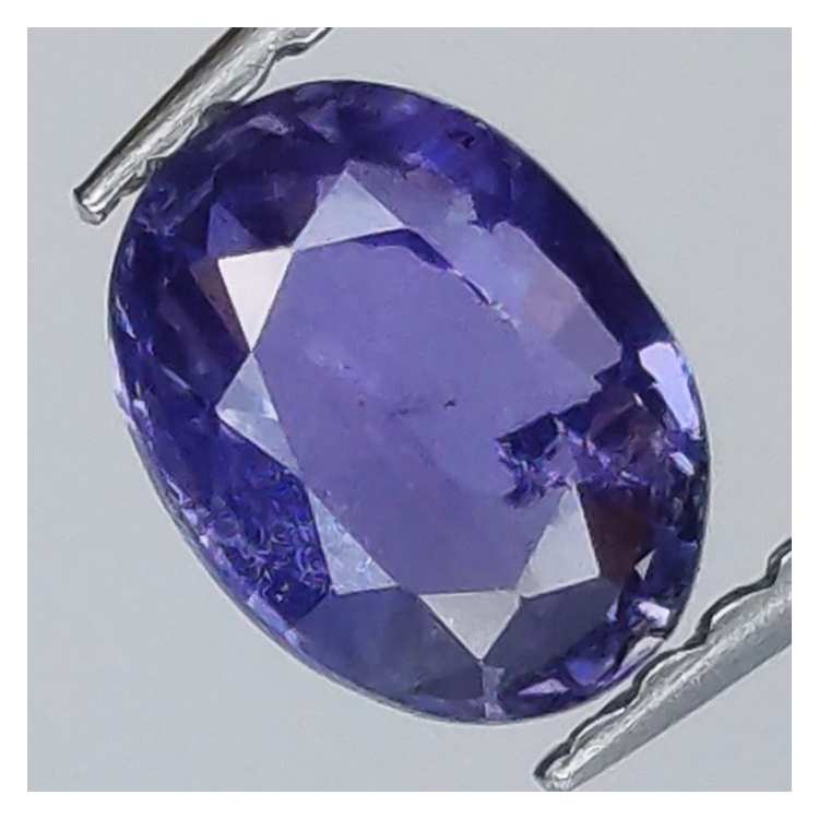 1,04 ct Ovaler Lila Saphir 6,56 x 4,92 x 3,30 mm