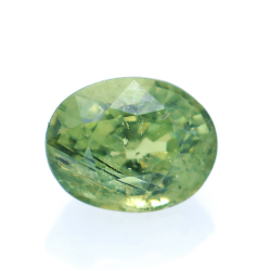 0,83ct Demantoide Talla Ovalada