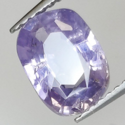 2,40 ct Purple Sapphire cushion cut 9,00 x 6,55 x 4,11 mm