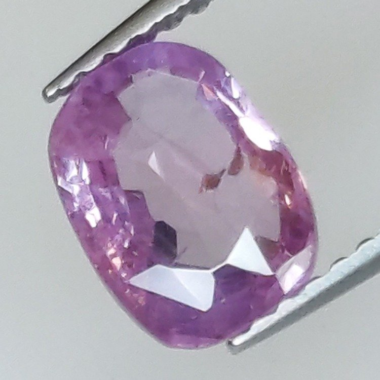 1,79 ct Zafiro rosa talla cojin 8,03 x 6,10 x 3,41 mm