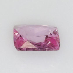 0,89 ct Saphir Rose Taille Princesse 5,86 x 5,40 x 2,53 mm