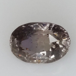 Zaffiro Padparadscha 1,32 ct taglio ovale 7,28 x 5,18 x 4,15 mm