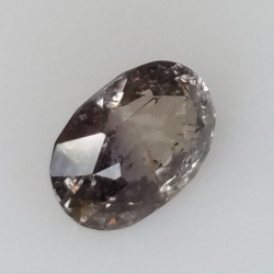 1,32 ct Saphir Padparadscha de taille ovale 7,28 x 5,18 x 4,15 mm