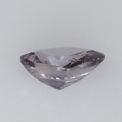 Zaffiro perlato 0,86 carati 6,85 x 5,31 x 3,20 mm