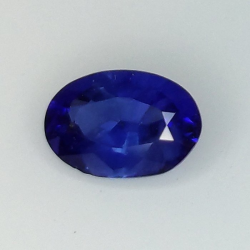 0,66 ct Ovaler Blau Saphir 6,56 x 4,46 x 2,82 mm