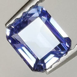 0,63 ct Zaffiro taglio smeraldo 5,02 x 4,37 x 2,64 mm