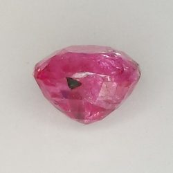1,26 ct Saphir rose taille coussin  5,90 x 5,95 x 4,15 mm