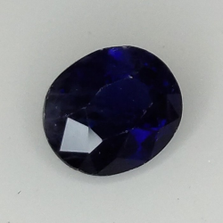 0,92 ct Ovaler Blau Saphir 6,26 x 5,33 x 3,29 mm