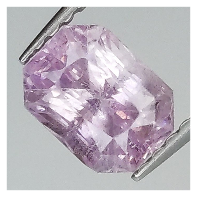 1,63 ct Padparadscha-Saphir im Smaragdschliff 6,59 x 4,99 x 5,12 mm