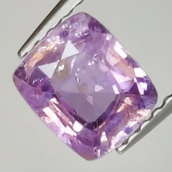 1,15 ct Padparadscha Sapphire cushion 6,41 x 5,52 x 3,21 mm