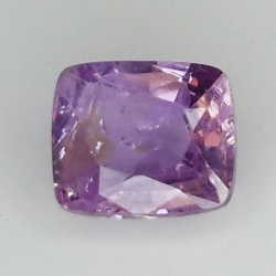 1,15 ct Zafiro Padparadscha cojín 6,41 x 5,52 x 3,21 mm