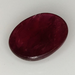 2,46 ct Rubí oval 10,27 x 8,40 x 2,63 mm