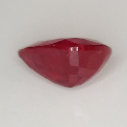 2,06 ct Ruby pear cut 8,89 x 7,05 x 4,41 mm