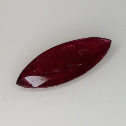 1,65 ct Rubis naturel marquise 13,89 x 5,17 x 2,66 mm
