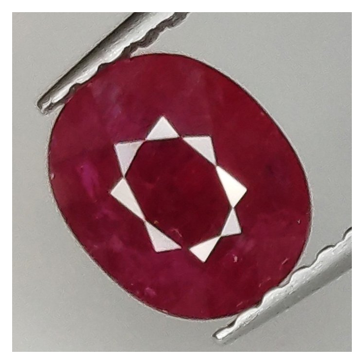 1,54 ct Oval Ruby 6,94 x 5,75 x 4,00 mm