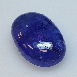 9,06 ct blauer Tansanit im Ovalschliff, 15,96 x 10,47 x 5,57 mm