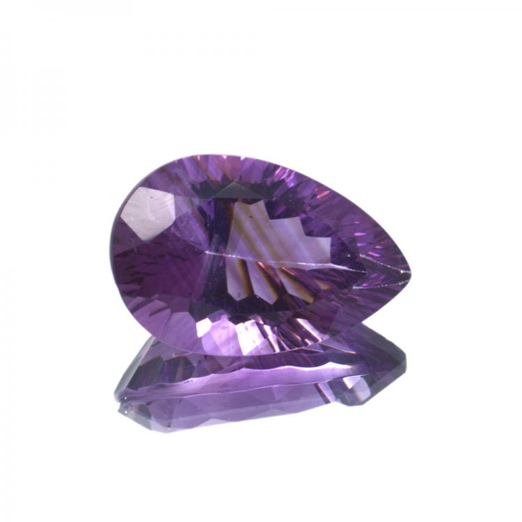 18,00 ct Amethyst Birne Schnitt 22,11x14,57mm