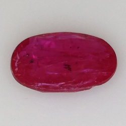 2,35 ct Oval Ruby 10,40 x 7,68 x 2,81 mm