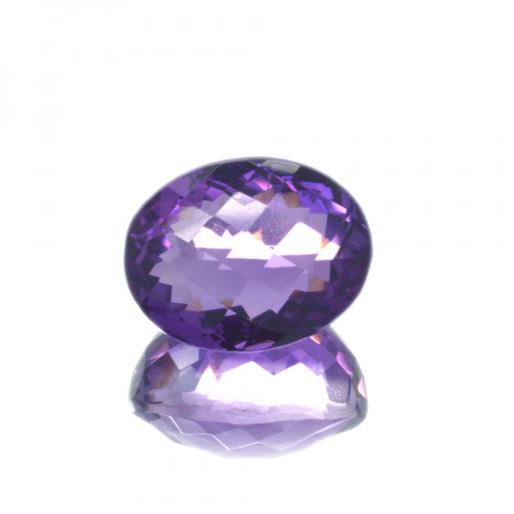 19,09ct  Amethyst Oval Schnitt  17,70x13,86mm