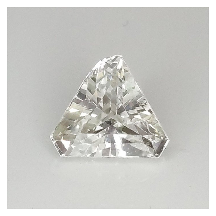 1.05 ct Colourless Sapphire Triangular cut 6.10 x 6.75 x 3.58 mm