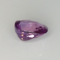 0,97 ct Saphir Padparadscha coussin 6,00 x 5,43 x 3,38 mm