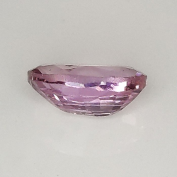 0,97 ct Zafiro rosa talla oval 7,06 x 4,90 x 3,00 mm