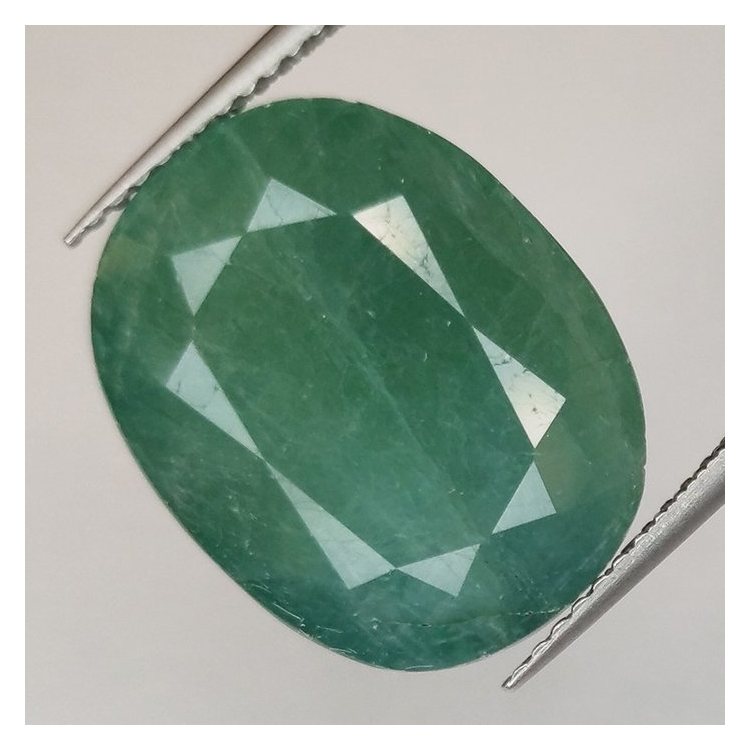 13,05 ct Grandidierit Ovalschliff 16,68 x 13,45 x 8,70 mm