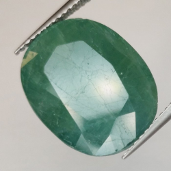 13,05 ct Grandidierite Oval Cut 16,68 x 13,45 x 8,70 mm