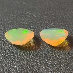 1,70 ct Opal rund geschliffen ca. 7 mm