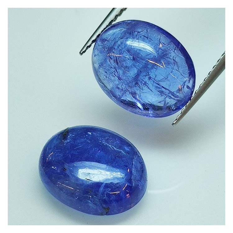 11,23 ct Tansanit Blau Oval Größe ca.: 12 x 10 x 5 mm