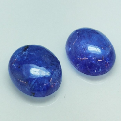11,23 ct Tansanit Blau Oval Größe ca.: 12 x 10 x 5 mm