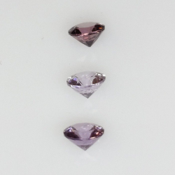 1,23 ct Spinello rotondo alto circa 4,5-4,6 mm