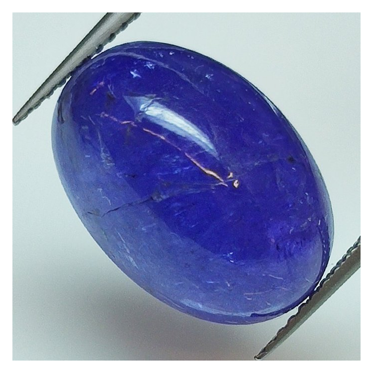 13,91 ct Blauer Tansanit Oval Größe 16,47 x 11,56 x 8,26 mm