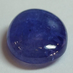 8,33 ct Tanzanite blu ovale Dimensioni 14,45 x 11,85 x 5,04 mm
