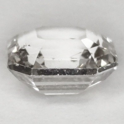 2,11 ct Colorless Sapphire Emerald Cut 7,15 x 6,94 x 4,20 mm